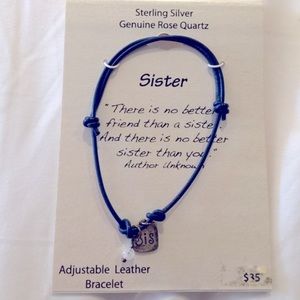 Sterling Silver Rose Quartz bracelet